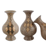 گلدان شلغمی خاتم