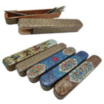 قلمدان کشویی پهن بزرگ