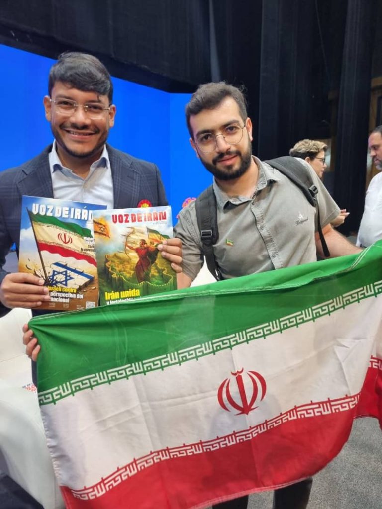 نشریه اسپانیایی‌زبان «آوای ایران» در اجلاس جهانی صلح